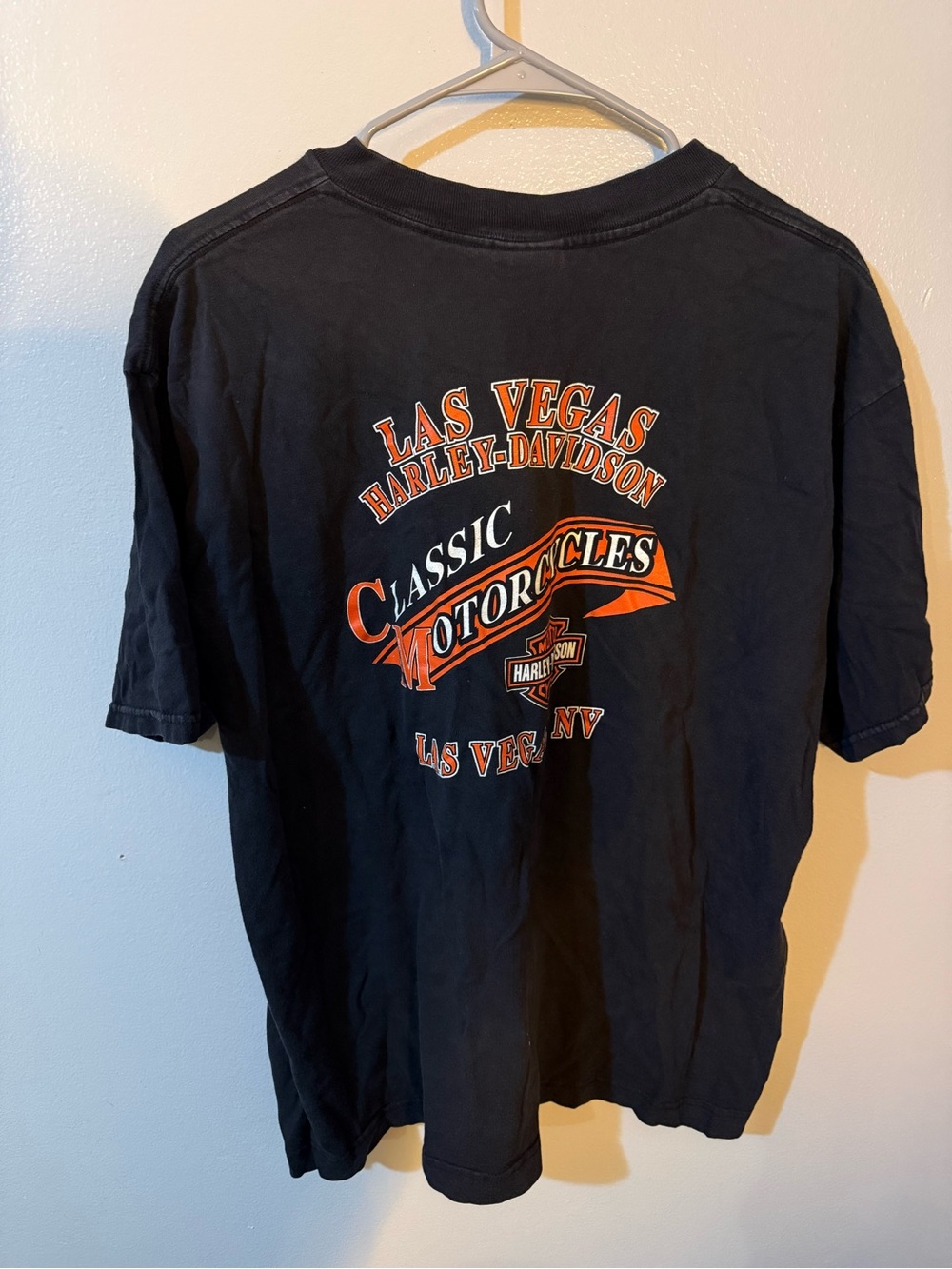 Harley-Davidson Men’s Las Vegas Classic Motorcycles Graphic Tee - Black